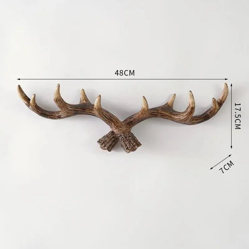 Antler coat rack - Rural - Attractive coat rack - Deer antlers - Corridor -  - #tag1#