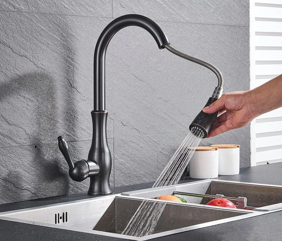 Anton - Pull-out Kitchen Faucet -  - #tag1#