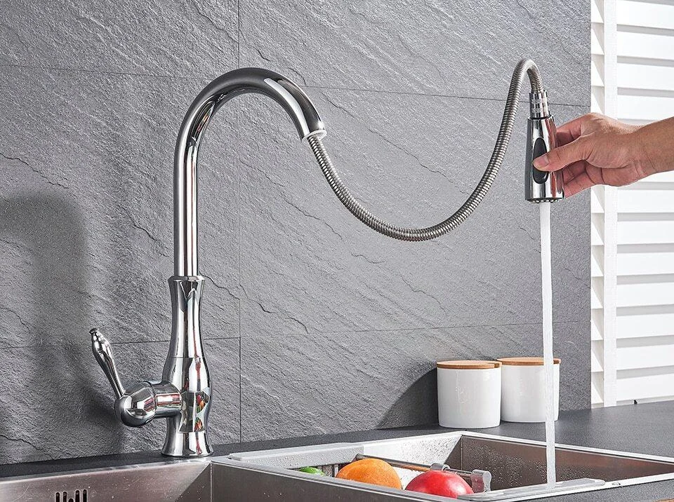 Anton - Pull-out Kitchen Faucet -  - #tag1#