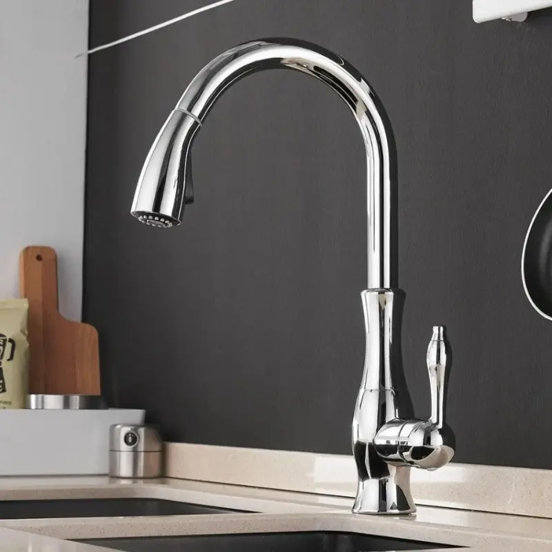 Anton Pull out Kitchen Faucet tag1