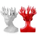 Antra Head Flower Vase