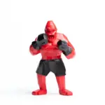 ApePunch Statue Boxing Ghost Gorilla Resin Decoration tag1