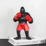 ApePunch Statue Boxing Ghost Gorilla Resin Decoration tag1