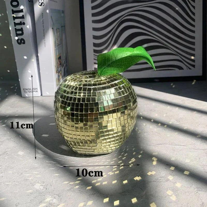 Apple & Banana Disco Ball Fruit Decoration -  - #tag1#