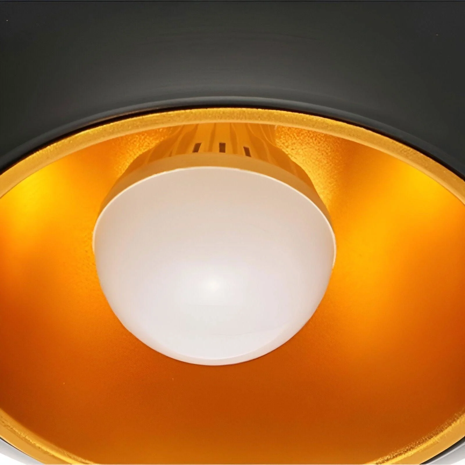 Apple Hanging Lamp - Black White Sun Pendant Light - Artistic E27 Hanging Light -  - #tag1#