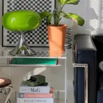 Apple LED Lamp Curvy Glass Table Lamp tag1