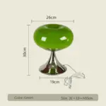 Apple LED Lamp Curvy Glass Table Lamp tag1