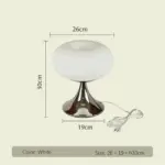 Apple LED Lamp Curvy Glass Table Lamp tag1