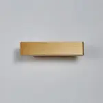 Aqsa Minimalist LED Wall Lamp Black Gold Brown Bedroom Metal tag1