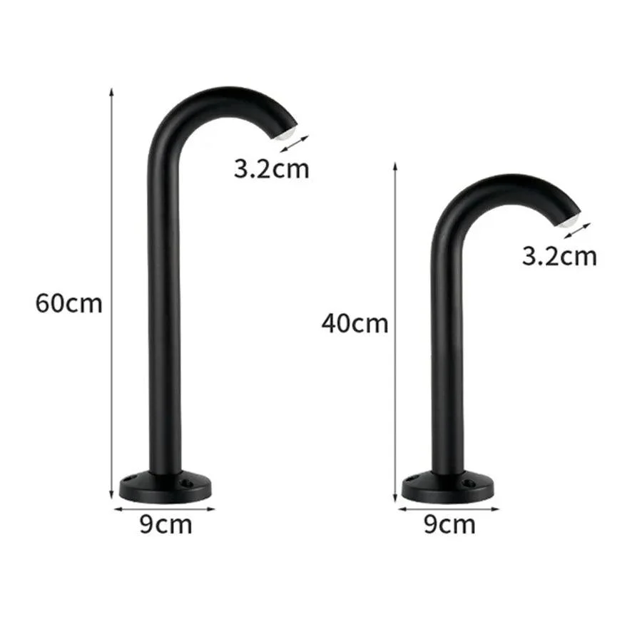 AquaArc – Waterproof LED Outdoor Lamp with Elegant Arch Design - - #tag1#