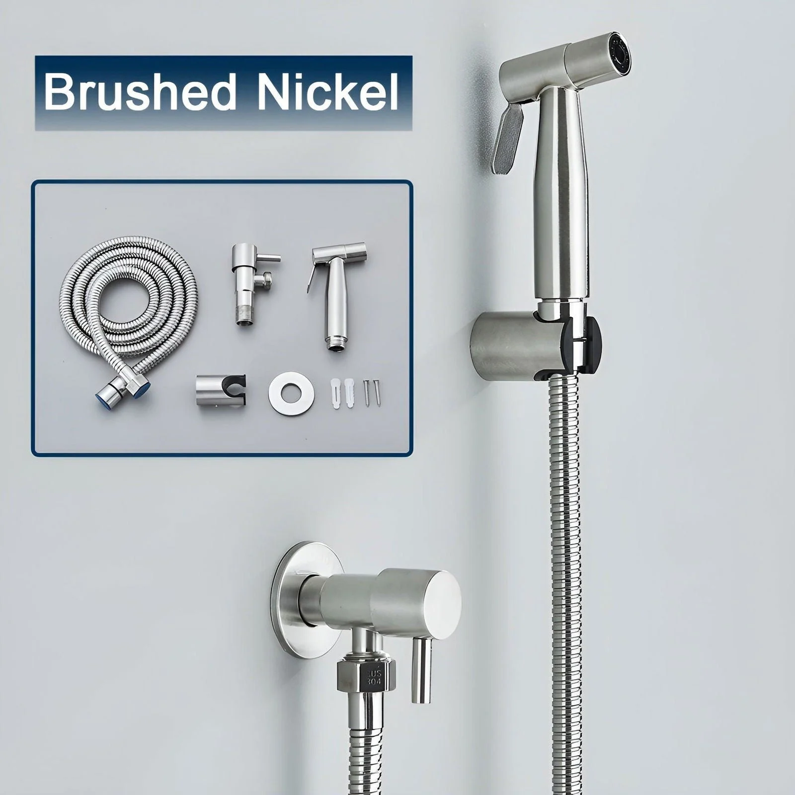 AquaGleam - Wall-Bidet-Spray - Feel refreshed every time! -  - #tag1#