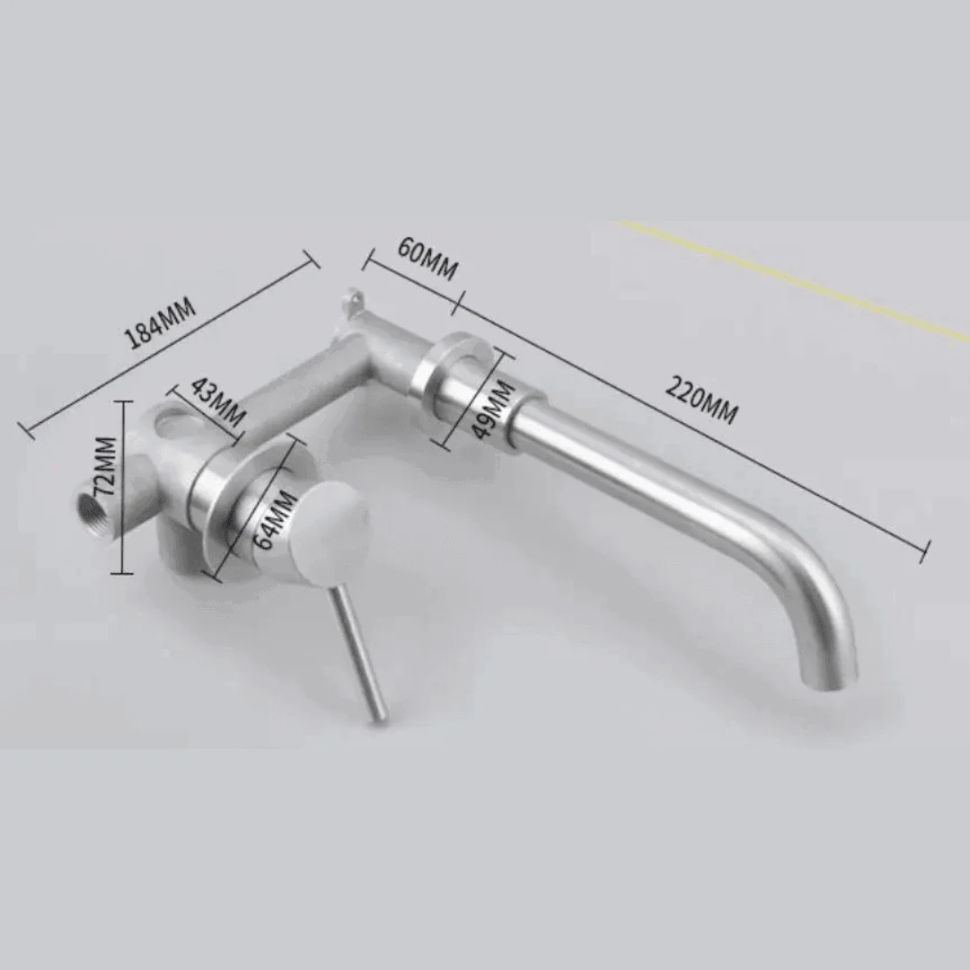 AquaNikkel Tap | Modern hot & cold water tap -  - #tag1#