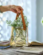 Aqua_Elegance_Handbag_Glass_Vase_-_-_tag1_-4134101 Aqua Elegance Handbag Glass Vase tag1