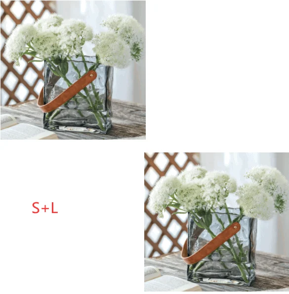 Aqua Elegance Handbag Glass Vase -  - #tag1#