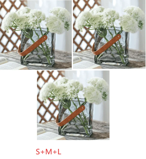 Aqua Elegance Handbag Glass Vase -  - #tag1#