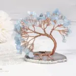 Aquamarine Stone Tree