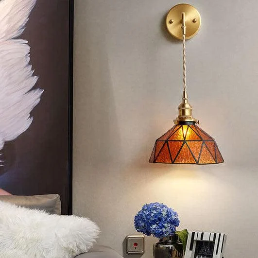 Aquarius - Modern wall lamp made of water ripple glass in irregular dome shape -  - #tag1#