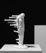 Aquatic Man Sculpture Decorative Figurine 35 cm tag1