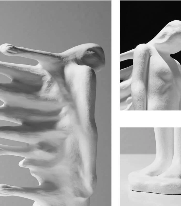 Aquatic Man Sculpture Decorative Figurine 35 cm -  - #tag1#