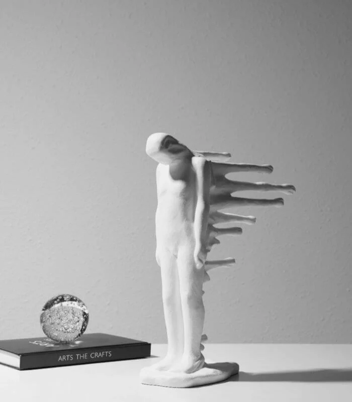 Aquatic Man Sculpture Decorative Figurine 35 cm -  - #tag1#