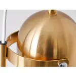 Arabic Gold Top with Marble Base Luxury Candle Warmer