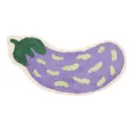 Arc Shaped Non Slip Fruity Bathroom Mats tag1