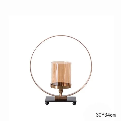 Arced Candle Holder -  - #tag1#