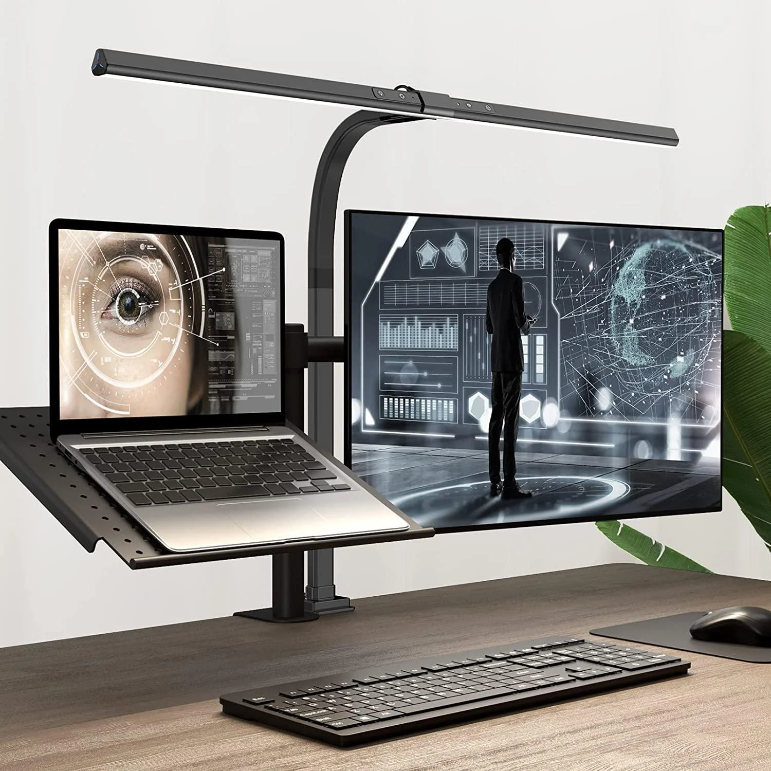 Architect Clamp Desk Lamp with Modern LED Lighting -  - #tag1#