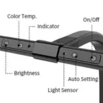 Architect Clamp Desk Lamp with Modern LED Lighting tag1