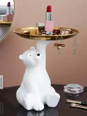 ArcticLodge - Polar Bear Key Storage Tray