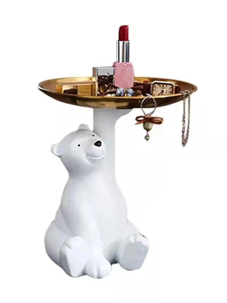 ArcticLodge - Polar Bear Key Storage Tray -