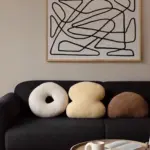 Ares Yellow Cushion Limited Edition Yellow Cushion with Minimalist Design tag1