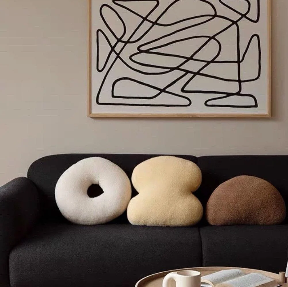 Ares Yellow Cushion Limited Edition Yellow Cushion with Minimalist Design -  - #tag1#