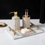 Armani Bathroom Accessories Set tag1