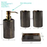 Armani Bathroom Accessories Set tag1