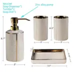 Armani Bathroom Accessories Set tag1