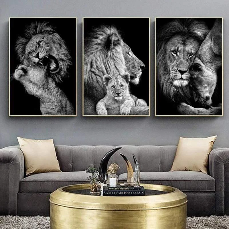 Armour Lion Canvas -  - #tag1#