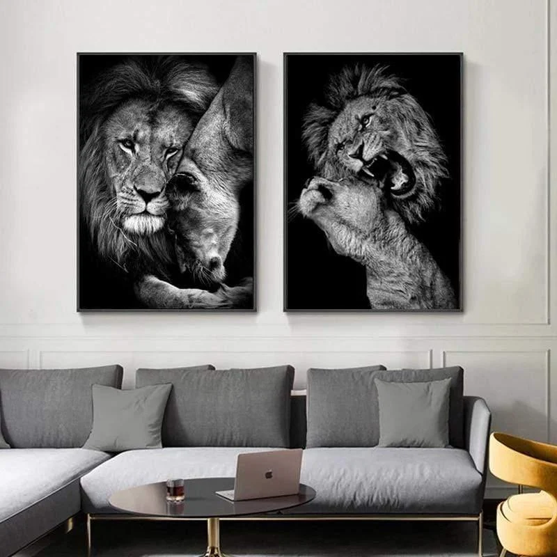 Armour Lion Canvas -  - #tag1#