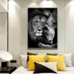 Armour Lion Canvas tag1