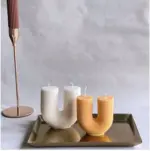 Aromatherapy Scented U Shaped Candle tag1