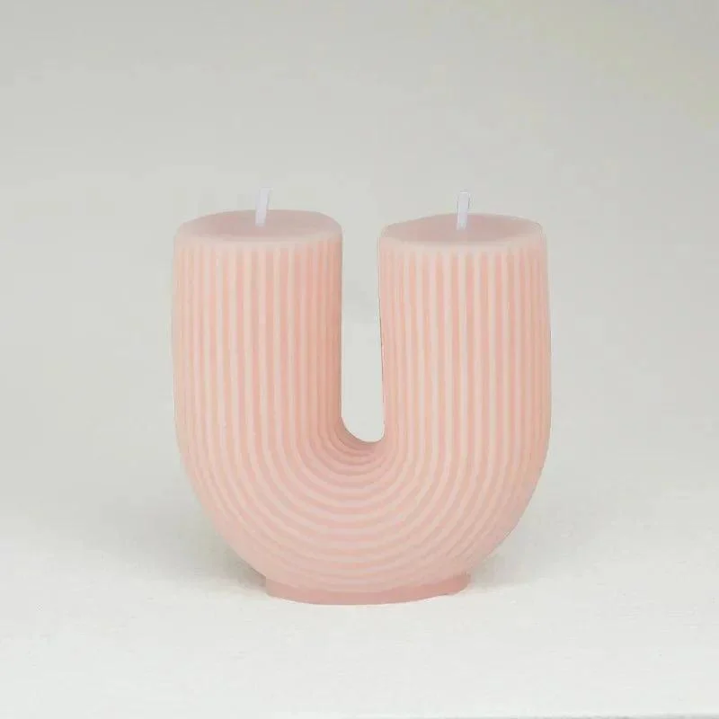 Aromatherapy Scented U-Shaped Candle -  - #tag1#
