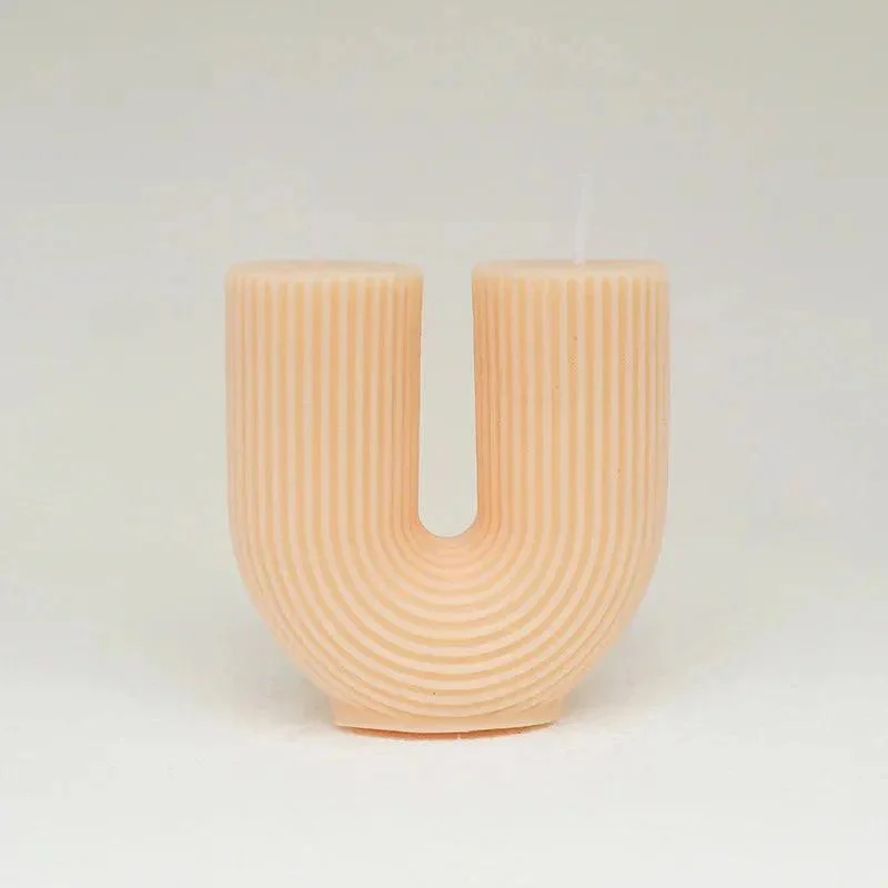 Aromatherapy Scented U-Shaped Candle -  - #tag1#