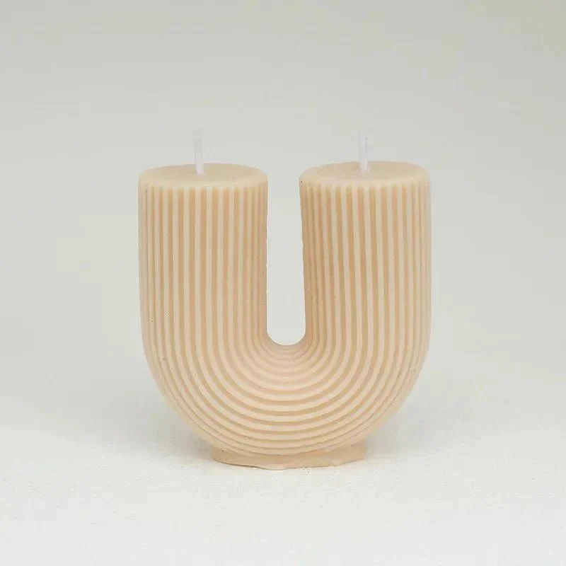 Aromatherapy Scented U-Shaped Candle -  - #tag1#