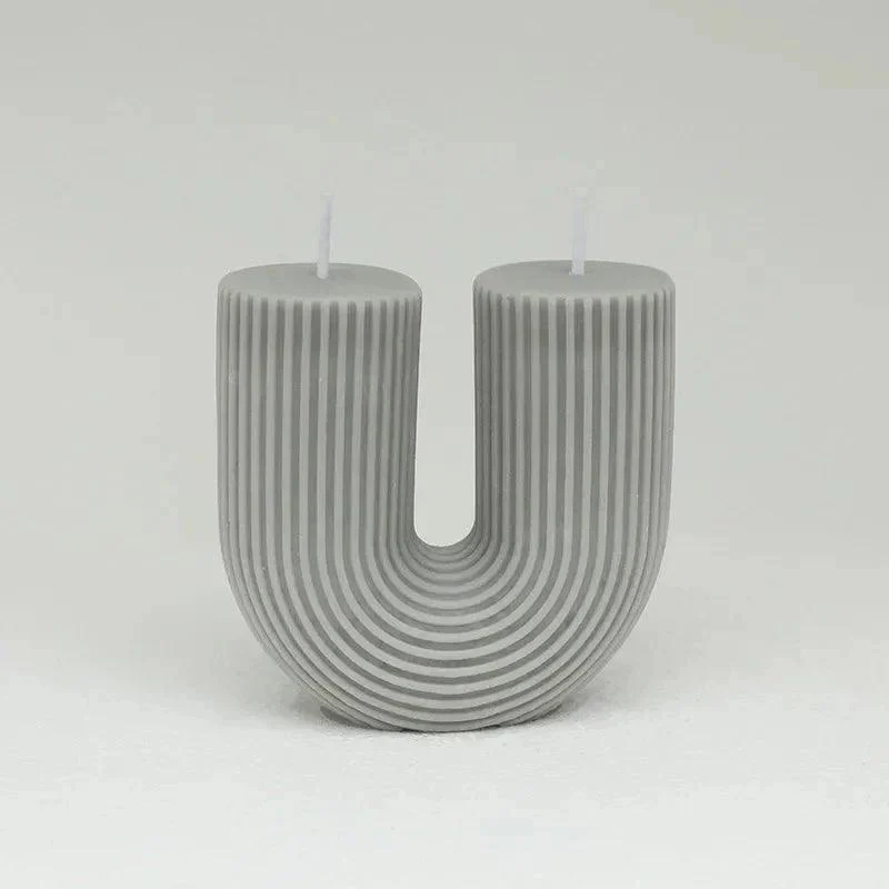 Aromatherapy Scented U-Shaped Candle -  - #tag1#