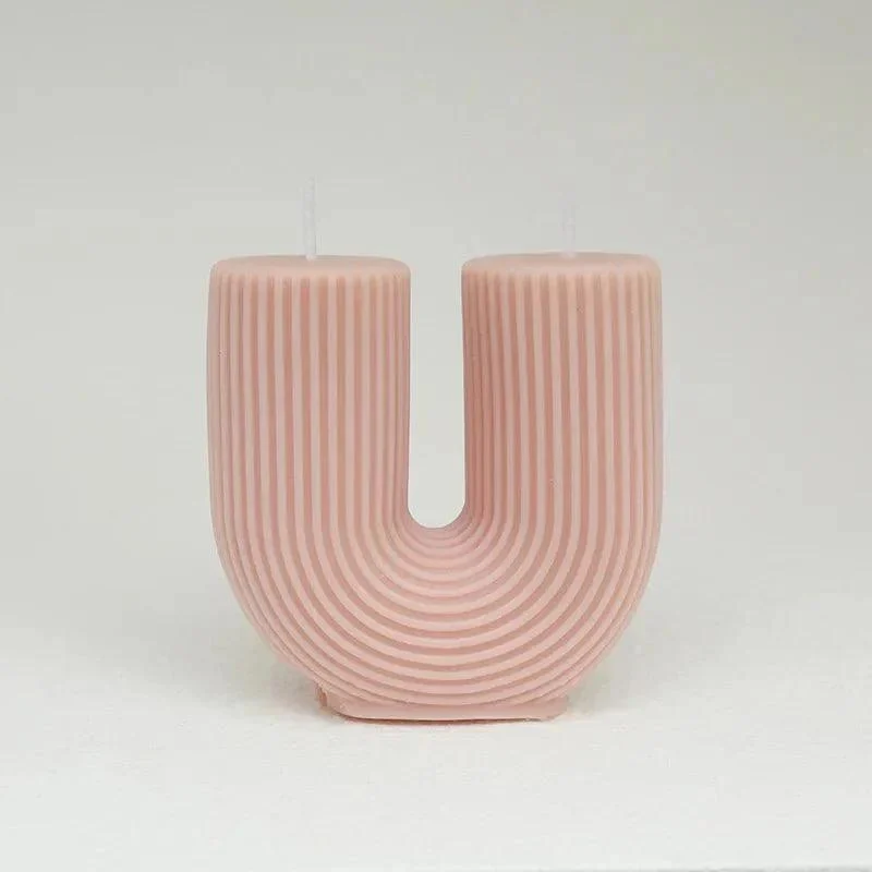 Aromatherapy Scented U-Shaped Candle -  - #tag1#