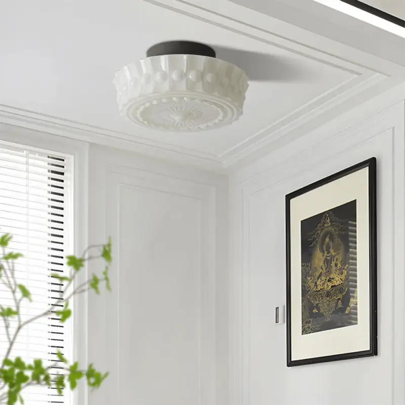 ArtVintageDomeCeilingLight Homdiy