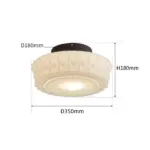 ArtVintageDomeCeilingLight Homdiy