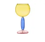 Art Deco Colored Cocktail Glasses Wine Glasses