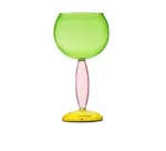 Art Deco Colored Cocktail Glasses Wine Glasses