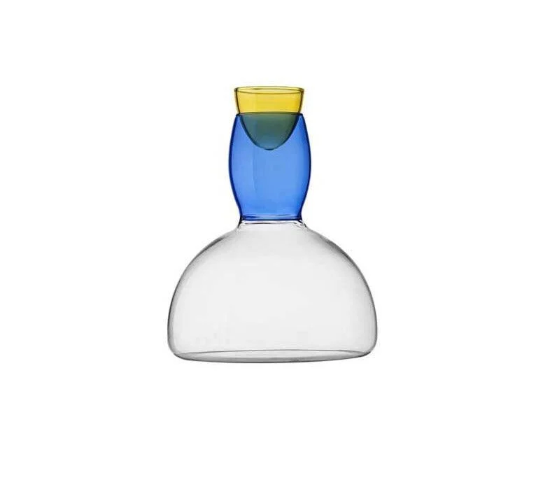 Art Deco Colored Cocktail Glasses / Wine Glasses -